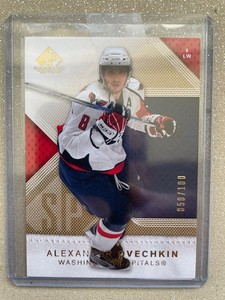 2008 SP GAME USED ALEXANDER OVECHKIN #1 50/100