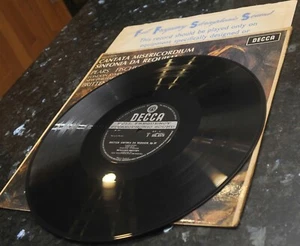 WBg ED1 BRITTEN: CANTATA MISERICORDIUM, SINFONIA M- LSOC, DECCA SXL 6175 HEAR - Picture 1 of 9