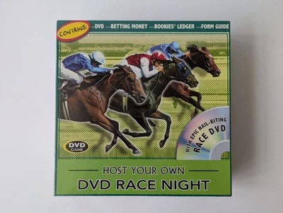 Host Your Own Race Night DVD Horse Racing Game 2009 Brand New & Sealed - Image 1 of 4