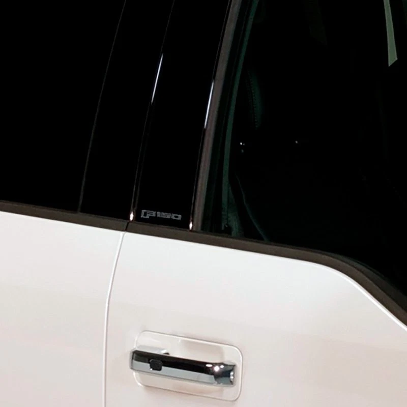 For Ford F-150 2004-2014 Putco Ford Licensed Black Platinum Pillar Posts Foto 1 de 4