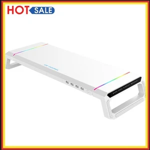 RGB Desktop Monitor Halter 4 USB 2.0 Laptop Stand Basis Computer Bildschirm Rise - Afbeelding 1 van 8