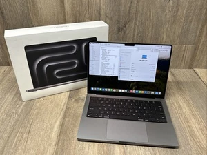 Apple MacBook Pro 2023 14" Laptop M3 Chip 1TB SSD 8GB Space Gray (3 CYCLES) - Afbeelding 1 van 24