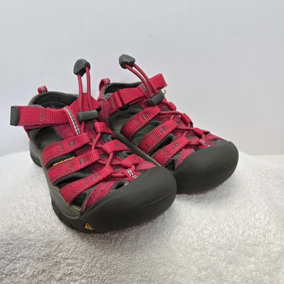 Keen Newport H2 Fushia Impermeable Senderismo Agua Zapatos Niños Talla 12 Puntera Cerrada Foto 1 de 4