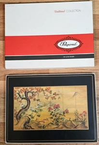 Vintage Pimpernel Chinese Screen Deluxe Finish 4 Placemats 16"x 12" - 8739/0218 - Picture 1 of 11