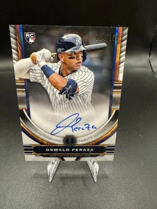 2023 Topps Tribute - Tribute Autographs Blue #TA-OP Oswald Peraza 004/150 - Picture 1 of 3