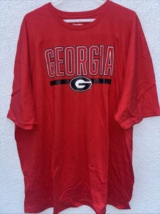 Camiseta Fanatics Georgia Bulldogs Estampado Gráfico Roja 4X Nueva Sin Etiquetas Precio de venta sugerido por el fabricante $40 - Imagen 1 de 5