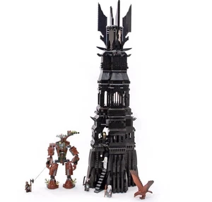 NEU Custom für Lego Turm von Orthanc + Minifiguren 100 % MOC Set 10237 SCHNELLER VERSAND - Bild 1 von 2