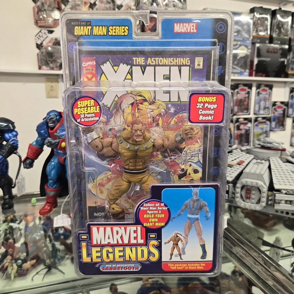 Toy Biz Marvel Legends Age Of Apocalypse Sabretooth Figure