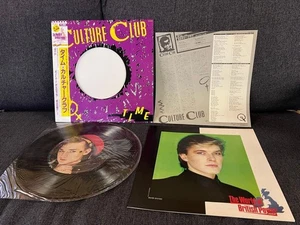 CULTURE CLUB TIME Picture LP with obi Western music record - Picture 1 of 12