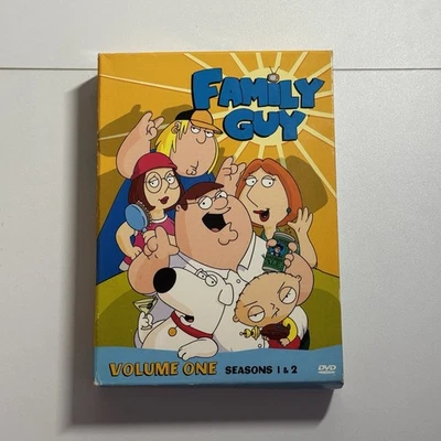 Family Guy Volume 1 Seasons 1 and 2 (DVD, 2009, 4-Disc Set) TV Series - Image 1 of 4