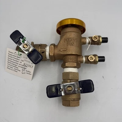 FEBCO 3/4" Pressure Vacuum Breaker Assembly 765-DBV - Image 1 of 4