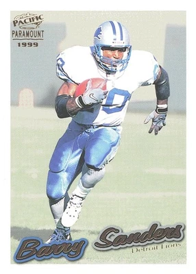 1999 Pacific Paramount #89 Barry Sanders - Image 1 of 2
