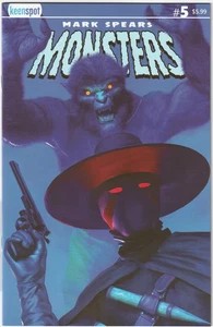 Mark Spears Monsters #5 (First Printing, The Fight Cover A, NM/NM+) - Picture 1 of 2