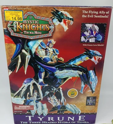 Tyrune 3 Cabezas Hidra de Temrach Caballeros Místicos de Tir Na Nog Bandai 1998 En Caja Foto 1 de 4