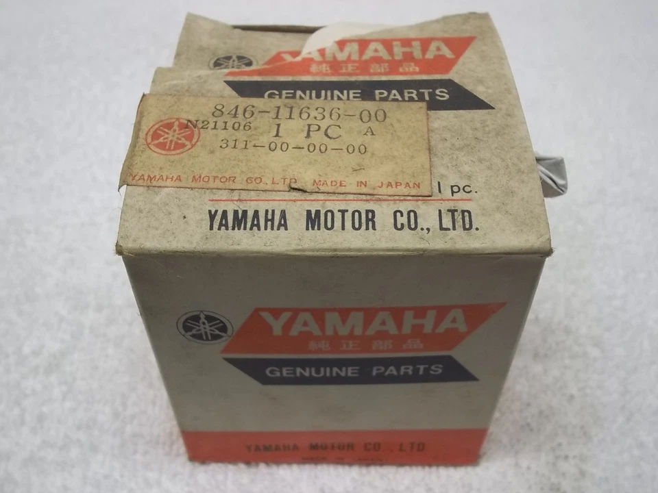 YAMAHA GP338 GS340 GS340A SL338 NOS OEM PISTÓN 2DO OS .50mm 1973 1974 1976 1977 Foto 1 de 1