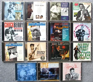 15 x 1960s CD Album Collection Rock 'N' Roll Artists Mainly MINT Condition - Picture 1 of 5