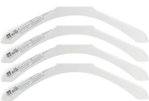 4er Set Schulterformer für Kleiderbügel weiß Antirutsch Mantel, Jackenbügel NEU - Bild 1 von 4