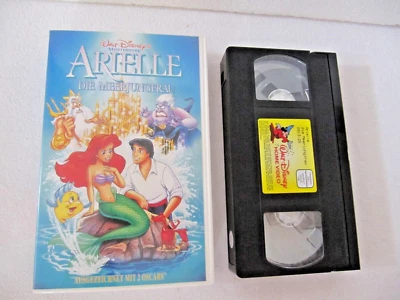 Walt Disney Arielle die Meerjungfrau VHS PAL mit Hologramm Sammlerstück  0913/25 - Bild 1 von 4