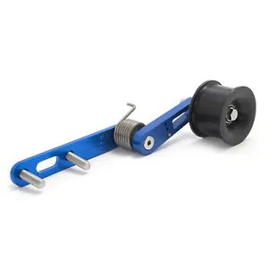 For Yamaha Raptor 660 660R YFM660R 01-05 CNC Chain Tensioner Footpeg Roller Blue - Picture 1 of 11