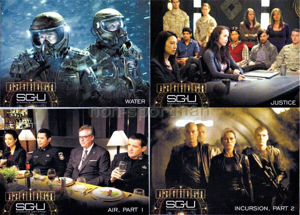 STARGATE UNIVERSE SEASON 1 SET OF 72 CARDS - Image 1 of 1