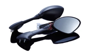 FIT BMW BLACK L&R Mirrors S1000RR (2008-2018) 08 09-18 HP4 (2011-2018) 2011-2018 - Picture 1 of 4