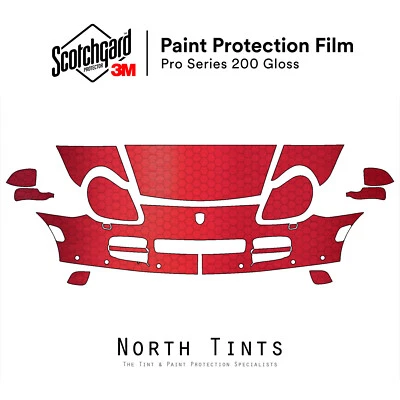 Porsche Cayenne S 2003-2006 3M PRO Series PreCut Paint Protection Film Clear Bra - Image 1 of 4