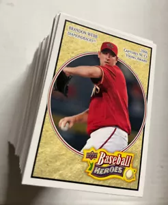 2008 UPPER DECK BASEBALL HEROES Complete Set 200 - Picture 1 of 2