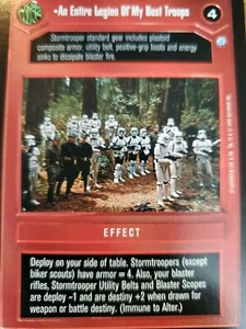 Star Wars CCG Endor SINGLES 2nd TIER Select Choose NrMint-MINT SWCCG - Picture 1 of 46