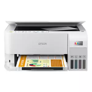 Epson EcoTank L3556 High-speed 3-in-1 Wi-Fi Ink Tank Printer White - Picture 1 of 3