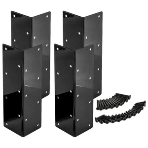 4 Sets Of With Screws Fixing Raised Garden Bed Corner Brackets - Picture 1 of 12