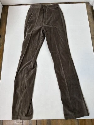 ¡BONITO! Pantalón de terciopelo Spiegel gris talla 12 vintage para mujer Foto 1 de 4
