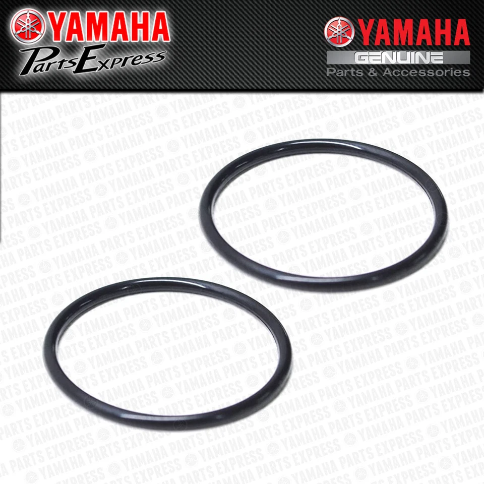 NEW 1998 - 2016 YAMAHA V-STAR 650 XVS650 OEM CARBURETOR JOINT BOOT O-RINGS PAIR - Image 1 of 1