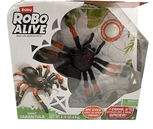 Zuru Robo Alive Giant Robotic Tarantula, Spider Web & Compound Egg Set- NEW - Picture 1 of 14