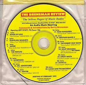 The Breneman Review Audio Music Meeting #7 (CD, February 1991) - Picture 1 of 2