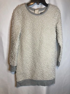 Vestido de invierno palomitas de maíz Gap para niños tostado niñas talla XL lunares suéter túnica manga larga Foto 1 de 4