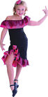 Flamenco Mädchen/spanisches Kostüm - mittleres Alter 7 - 9 Jahre - Neu