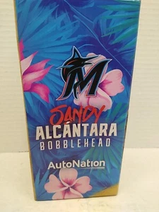 Sandy Alcantara “Sandman” Miami Marlins SGA Bobblehead NIB New - Picture 1 of 3