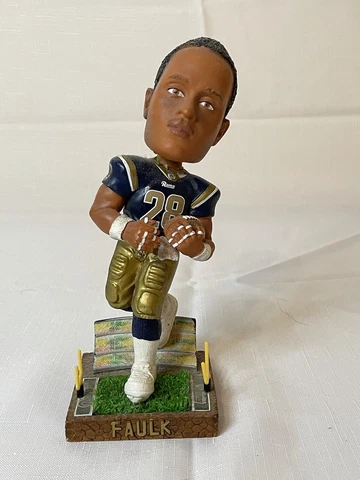 Legends of the Field Marshall Faulk Limited Edition Bobblehead Forever Collectib Cover
