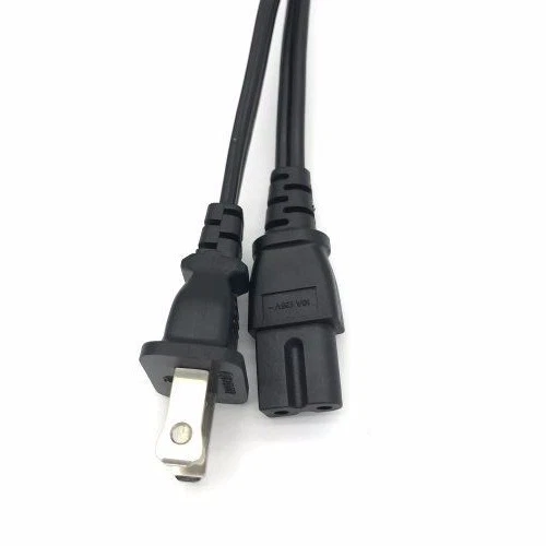 AC Power Cord flat Fig 8 Cable for Singer 8090 8763 Curvy 8770 Sewing Machine - Image 1 of 1