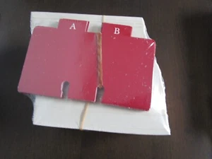 ¡NUEVO, PRECINTADO! Juego de tarjetas de dirección Longaberger Baskets Rolodex con pestañas 82163 - Imagen 1 de 3