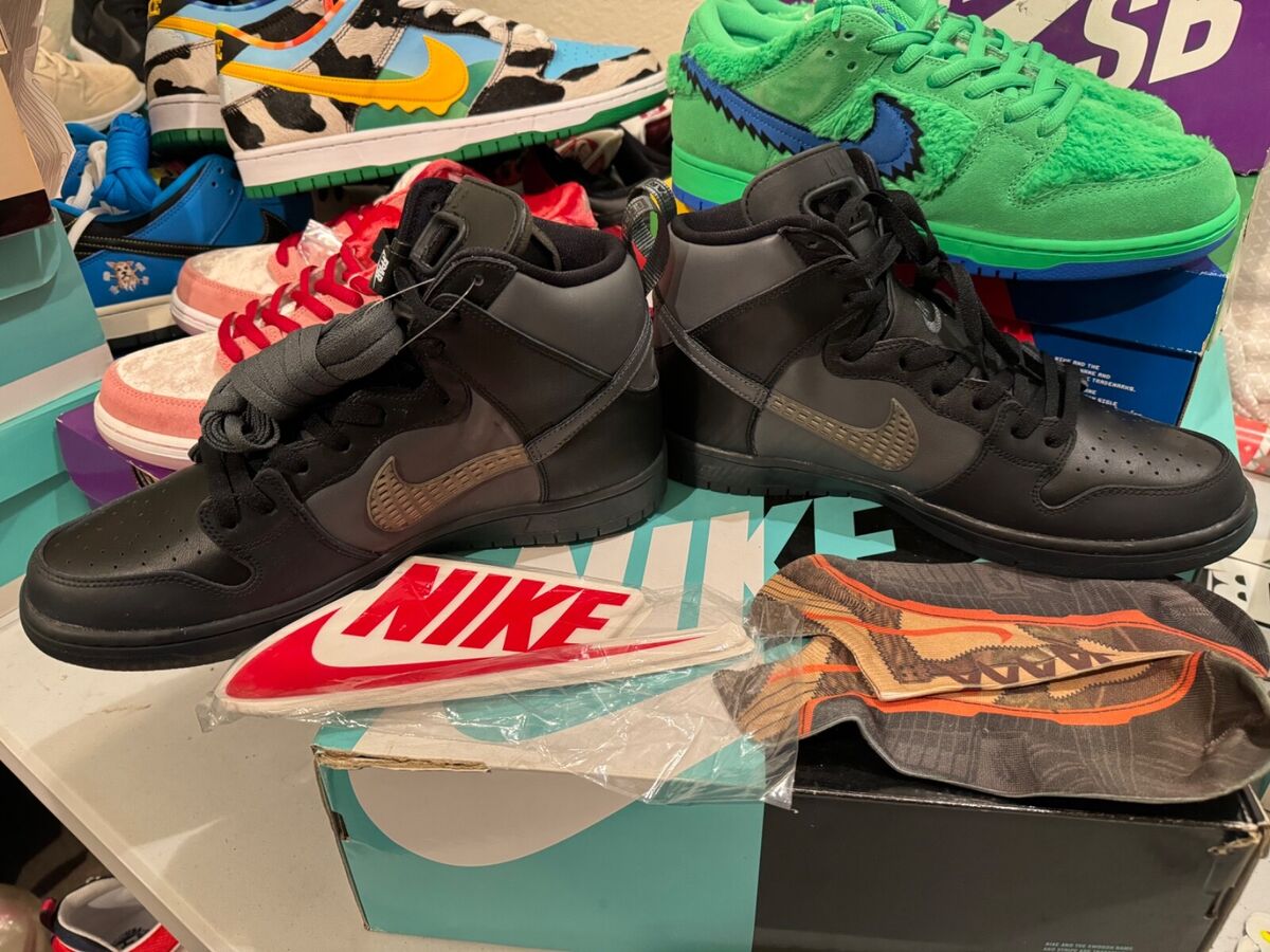 Nike Forty Percent Against Rights x Dunk SB High Black for Nike Forty Percent Against Rights x Dunk SB High Black for
