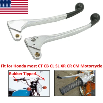 Brake Clutch Handle Levers for Honda XL70 XL75 XL100D XL125S XL250S XL350 XL175 - Image 1 of 4