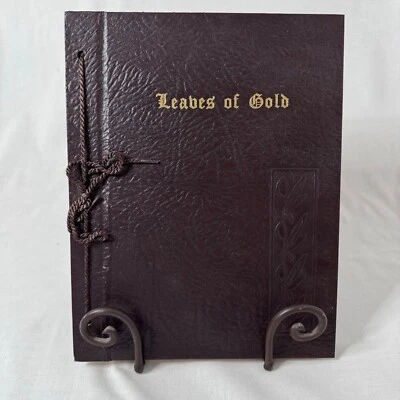 Leaves of Gold Clyde Francis Lytle 1962 Hardcover Book 11th Printing Vintage Foto 1 de 4