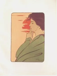 Original vintage print L'ESTAMPE MODERNE LUXE MEUNIER 1897 - Picture 1 of 1