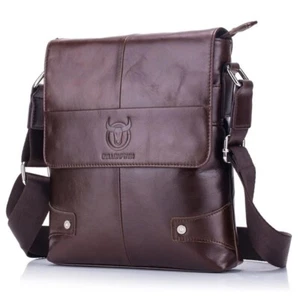 Bull Captain fashionable Genuine leather men massenger business and travel bag - Picture 1 of 5