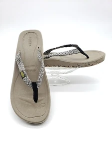 Keen Damen-Tanga mehrfarbig gewebte Flip-Flop-Sandale US-Größe 9 gebraucht - Bild 1 von 11