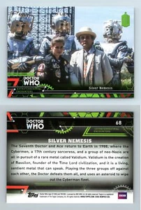Silver Nemesis #68 Dr. Who Extraterrestrial Encounters 2016 Topps Trading Card - Picture 1 of 1