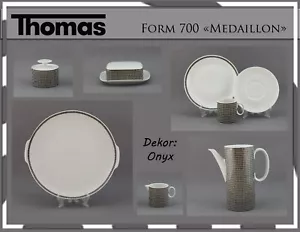 Teile zur Wahl: Thomas 700 Medaillon Onyx teller tasse teller rosenthal platte - Bild 1 von 15