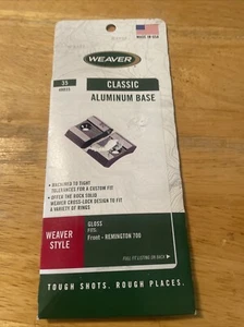 Weaver Classic Aluminum Base 35 #48035 Remington 700 - Picture 1 of 5