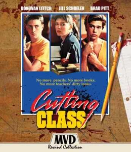 Cutting Class Blu-Ray MVD Rospo Pallenberg 1988 Brad Pitt Donovan Leitch - Picture 1 of 1